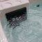 Best Selling Whirlpool Jets USA Acrylic Bathtub Outdoor Massage SPA Hot Tub with RGB Light