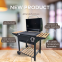 new style hot sale charcoal BBQ grill with wood burning