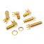 Wholesale RF SMA-KE Plug 11mm 13mm 15mm long Screw Four feet 16.5mm 18.5mm 20.5mm SMA Female PCB Connector