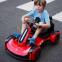 Children's go kart, electric bike, four-wheel drifting racing car, playable toy car, rechargeable electric bike