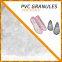 Péletes de PVC, Granulos de Cristal Macio de PVC, Granulos Compostos de PVC Granulados para Solas de Sapatos