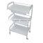 Beiqi Wholesale Salon Hairdresser Barber Hair Beauty Storage Salon Trolley Drawers Colouring Spa Cart