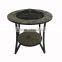 New design outdoor mosaic fire pit table BBQ