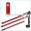 3 section antishock retractable aluminum climbing stick