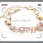 alloy fashion design gold bracelet jewelry bracelet