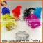 New acrylic stone girl party headband with feather