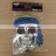 plastic pirates mask and skull face mask for party
