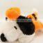 Holloween Plush Toy Pumpkin Dog/Lying Stuffed Toys Intresting Pumpkin Puppy 19cm Length