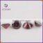 Wholesale 8mm synthetic round cubic zirconia red garnet
