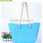 Factory direct wholesale selling silicone handbags silicone shopping bag silicone beach bag tote bag