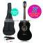 Beginners 38" Acoustic Guitar Wooden Classical Guitar Steel String W/Bag