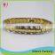 Copper/brass Fashion gold bracelet jewelry, tanishq diamond bracelet