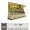 Multi-function display shelf supermarket wooden shelves display shelf wood cabinet RCM-026