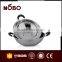 metal typel,double handle stainless steel gas burner wok