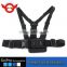 A model:Chest Mount Harness chest body strap for GoPro Hero 2/3/3+/4/4 Session gopro head strap