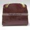 Private label shiny PU leather ladies shoulder handbag