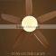 rustic style PAC blade ceiling fan light