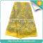 Hot selling bridal embroidered tulle lace fabric / 3d lace fabric / net lace fabric for dress