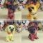 So cute simulation resin small ornaments 12 dogs home accessories collection
