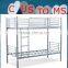 popular model metal bunk bed with two guardrial and powder painting