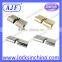 AJF high quality and security brass mortise euro door lock cylinder