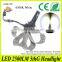 Fanless led headlight!! car led head lamp 881/9004/9007/H1/H3/H7/H13 high power led headlight