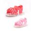 A-bomb Summer New Style Cotton Baby Girls Rubber soled Non-slip Indoor Shoes Fold Princess Sandles/Baby girls prewalker shoes