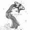 2015 Wholesale new arrive hand-painted secret garden series dream girl adult coloring books