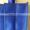 OEM non woven bag with"X" cross handles and 3 colors by silk-screen printing