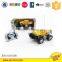 New Design 2CH RC Toy Car With 3D Light & Music 2Colors Yellow/Green