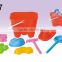 Colorful Summer Beach Play Boys Games Set Cart Bucket Spade Set