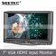 7 Inch Small and Poratble Public Monitor With HDMI VGA Input 4-wire Resistive Touch