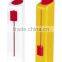 hot sale plastic square lip balm tube, ABS lipstick container, plastic cosmetic tube