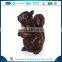 Unique Design Big Bear statue for Cute Animal Wooden Like Figurine