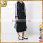 Black womenTranslucent layer trench coat