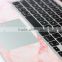 Factory wood grain design decorative skin stickers for Macbook air best quality
