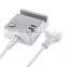 5V 4A super-Speed 3 Port 2.0 USB Hub charger with cradle