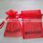 top style green drawstring organza gift bag wholesale