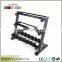 Functional Three-Layer Sports Equipment Dumbbell Rack