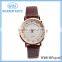 PU leather band ladies wristwatches with competitive price