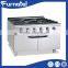 Heavy Duty Commercial Gas 2/3 Flat And 1/3 Grooved Griddle With Oven