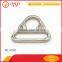Zinc alloy metal triangle ring handbag/bag/shoes accessory