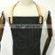 custom high quality black canvas apron for men