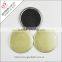 New design round shape flexible thin compact mirror for souvenir
