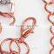 Elegant ladies red copper body chain for dress Brightness F1-80043