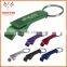 2015 New Design Aluminum Metal Flip-top Cans Bottle Opener Keychain Key Ring