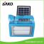 2W portable mini solar lighting kit, with 3800AH battery and 10 in 1 USB charger, XF-2015