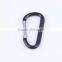 Wholesale D shape small carabiner hooks