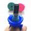 Wholesale Fashion Shape customized logo silicone Nail Polish Bottle Finger Holder