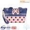 Beauty girl lover design PU leather cosmetic bag and toiletry bag